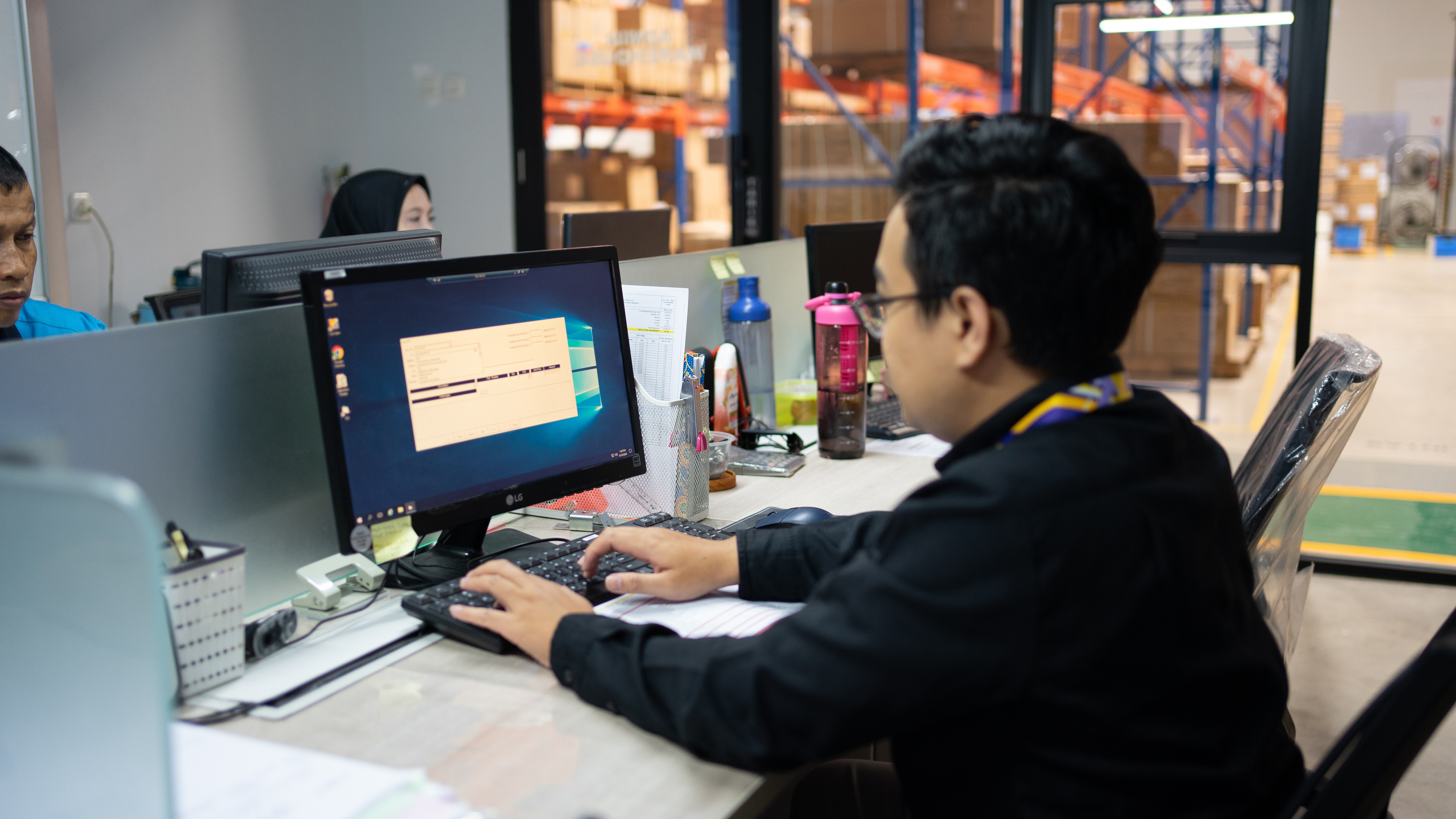Kolaborasi tim automotive